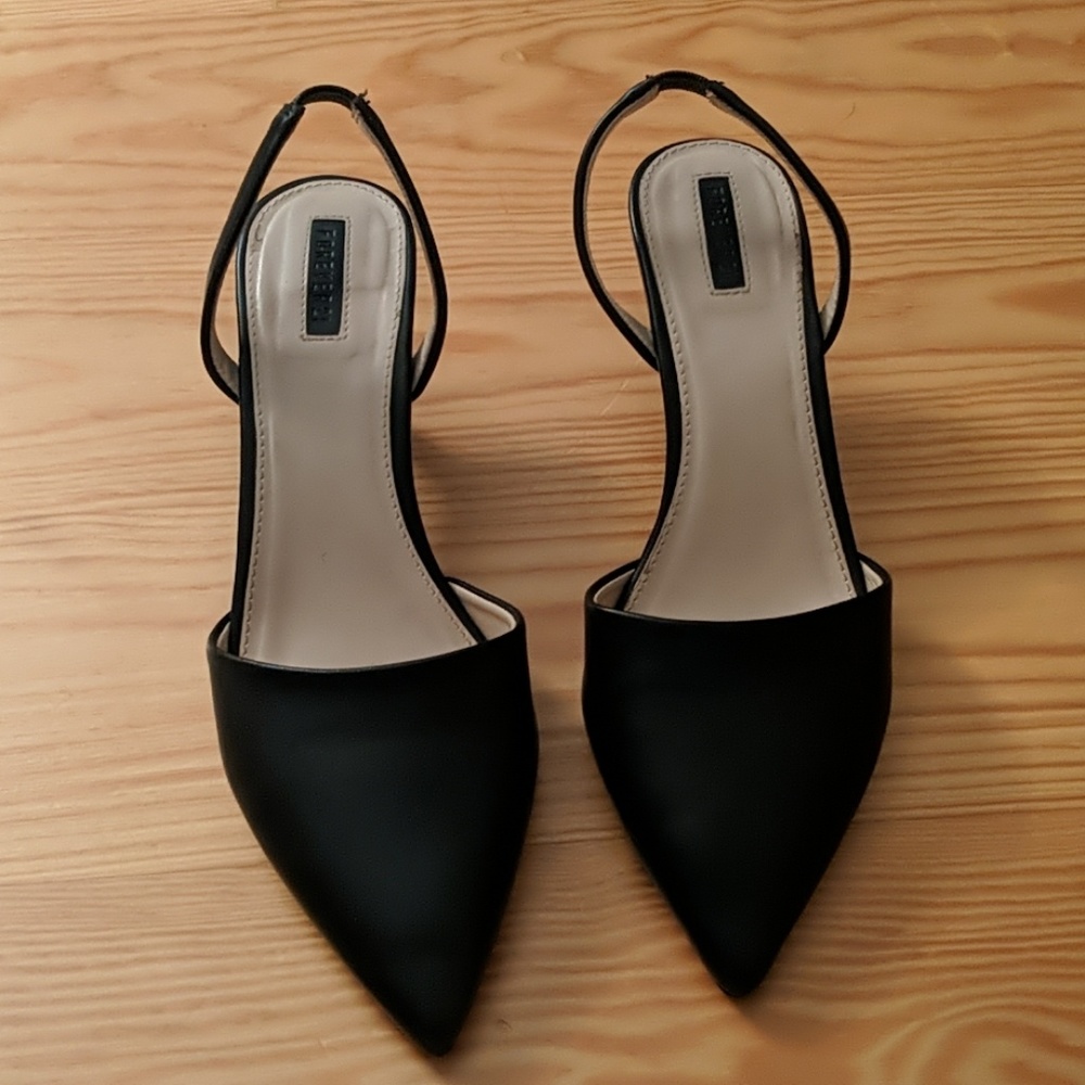 Forever 21 Sling Back Heels